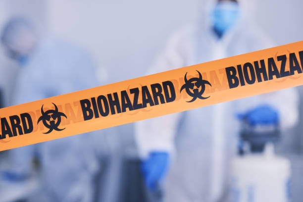 Professional Blood Cleanup technician working in Burlington, KY